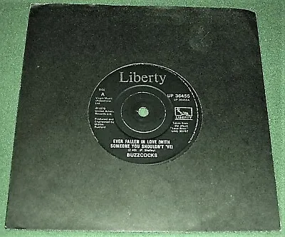Buzzcocks - Ever Fallen In Love Uk 1978 7  Rare Liberty Black Labels Great Punk • £35