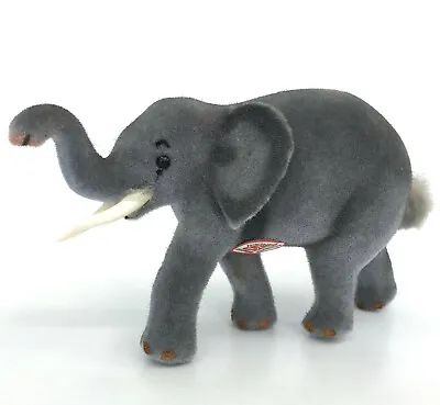 $30 • Buy Wagner Kunstlerschutz Elephant 2.75in Toy Figure Putz Label 1980s Medium Vtg