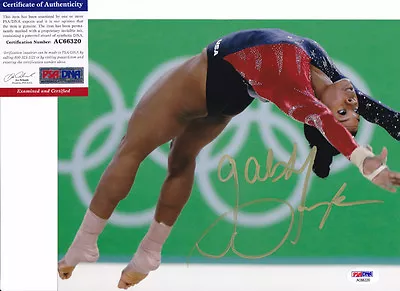 Gabrielle Gabby Douglas Olympics Signed Autograph 8x10 Photo PSA/DNA COA #5 • $99.99