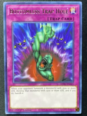 Yu-Gi-Oh! - Bottomless Trap Hole - GEIM-EN045 - Rare - 1st Ed - NM/M - NEW • $0.99