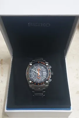 Seiko Sportura Double Retrograde Chronograph SPC039P1 • £300