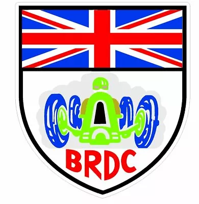 BRDC F1 Souvenir Vinyl Sticker - X2 • £5.99