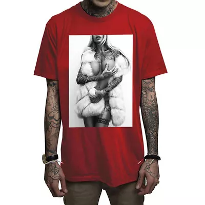 Mafioso Men's Mob Wife Short Sleeve T Shirt Red Clothing Apparel Streetwear S... • $26.24