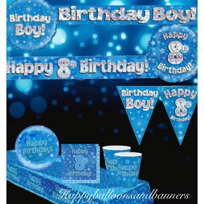 Age 8 / 8th Birthday Party Decorations & 8th Birthday Party Table Decorations • £2.49