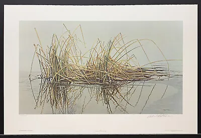 $249 • Buy Robert Bateman Limited Edition Signed Print  Reeds” 1983