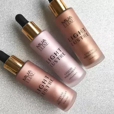 Mua Luxe Light Lustre Liquid Highlight Drops Pink Gold Makeup Radiance Fast Post • £5.99