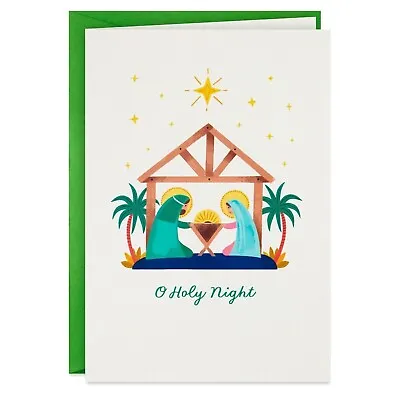 Hallmark Pack Of 10 O HOLY NIGHT NATIVITY Personalized Video Cards Christmas • $15.49