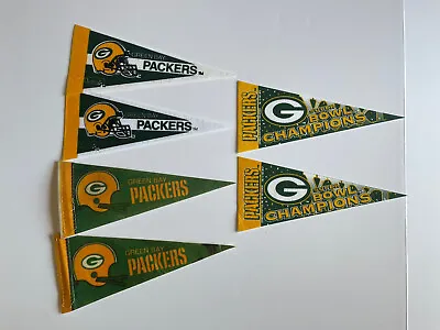 Green Bay Packers Pennant Vintage Lot Mini Small • $29.95