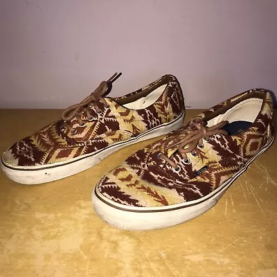 VANS X PENDLETON ERA SKATE SHOES Mens Size 13 • $74.99