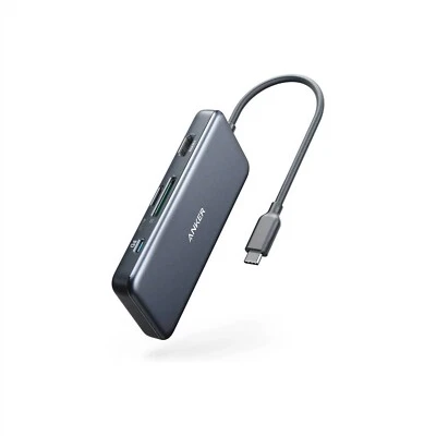 $74.95 • Buy Anker Powerexpand+ 7-in-1 Usb C Hub Adapter 4k Hdmi Sd Reader *return#1* A8346