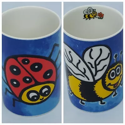 Whittard Ladybird& Bee Dunoon Scotland Stonewear Mug Vgc Free Uk P&p!! • £11.99