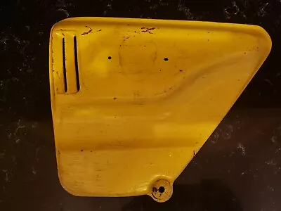 Vintage OEM Honda CL 360 CL 360 Left Side Scrambler Cover Panel Yellow Plastic • $49.99