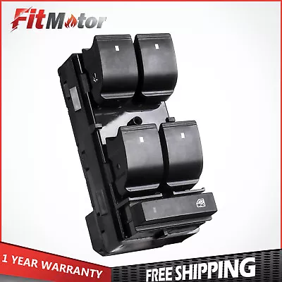 Front Driver Master Power Window Switch For Chevrolet Silverado GMC Sierra Yukon • $13.89