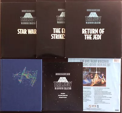 Laser Disc  Box Set Star Wars Trilogy THX The Definitive Collection Widescreen • $250