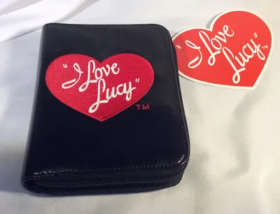 I LOVE LUCY Leather Zipper Organizer Calendar Binder W/wallet IN BOX • $47