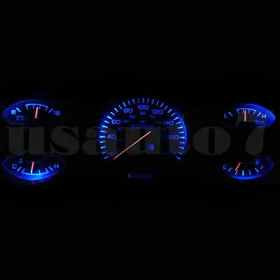 $13.99 • Buy Dash Cluster Gauges BLUE LED LIGHTS KIT Fit 81-93 Dodge Ram D100 D150 Ramcharger