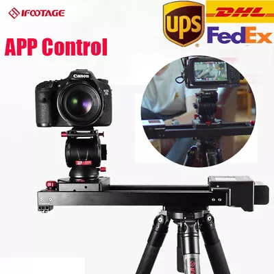 DHL IFootage Nano Macro Motorized Track Shark Slider For Smartphone DSLR • $677.84