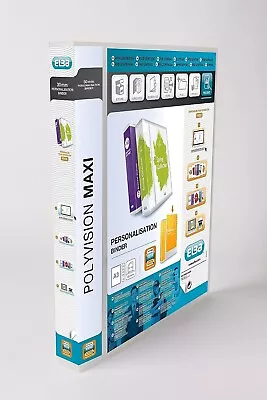 Elba Polyvision Maxi A3 4 D-ring Landscape Presentation Binder • £24.99