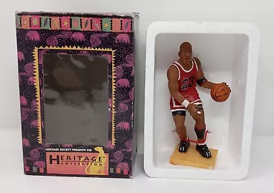 Michael Jordan Heritage Society Collection Basketball Figure HOF Vintage New NIB • $249.99