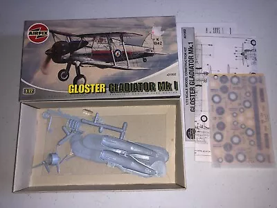 1/72 Airfix Gloster Gladiator Mk I Bi Plane Plastic Scale Model Kit A01002 • $17.24