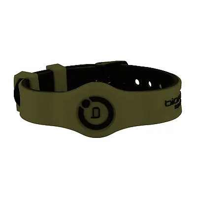 Bioflow Sport Flex Magnetic Therapy Wristband Khaki/Black - From Bioflow Direct • £30