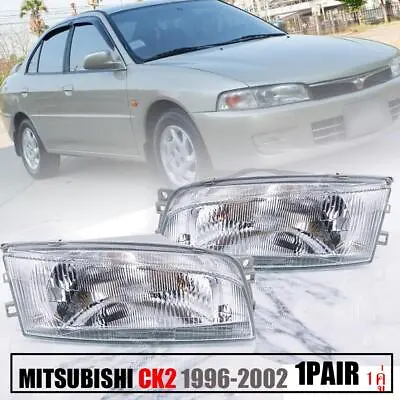 Head Light Front Lamp Pair LH RH For Mitsubishi Lancer CK2 1996-1997 Sedan • $161.76