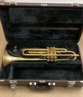 YAMAHA YTR-6320 Trumpet Musical Instrument Mouthpeace W/ Hard Case TESTED GOOD • £523.77