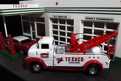 Retired 5 1/2 Inch Texaco Service Station 1956 Ford Tow Truck O Scale New In Box • $24.95