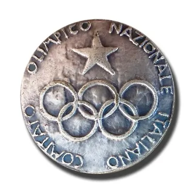 ITALY OLYMPIC MEDAL COMITATO OLIMPICO NAZIONALE 40mm • $46