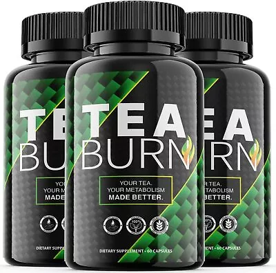 3 Pack-Tea Burn Keto Diet PillsWeight LossFat BurnAppetite Control Supplement • $49.83