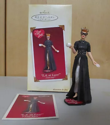 2005 Hallmark Keepsake Ornament L.A. At Last!” I Love Lucy  With Card • $19.90