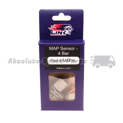 NEW LINK ECU 4 Bar Map Sensor Kit For Up To 44psi MAP4 101-0165 ***IN STOCK*** • $125