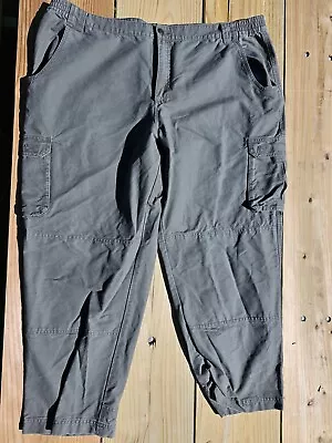 Cabela's Roughneck Men's Cargo Pant Size 46Wx30L Reinforced Pocket For EDC Knife • $15