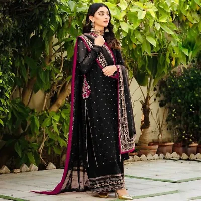 Salwar Kameez Pakistani Indian Suit New Wedding Gown Party Wear Dress Bollywood • $78.21