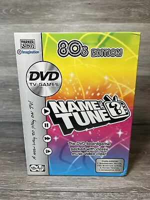 Name That Tune DVD Board Game 80s Edition Parker Games New & Sealed • £5.99