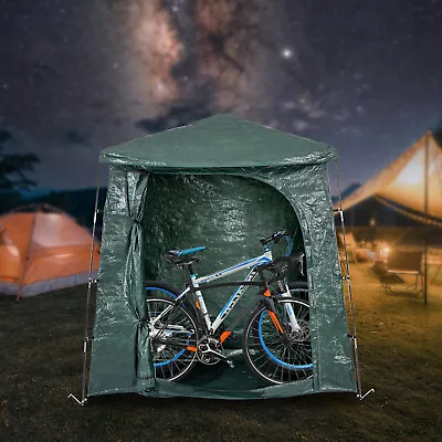 Waterproof Bicycle Tent Bike Shed Shelter Portable Shed Cover For Bike Outdoor • $65.55
