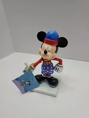 Mickey InspEARations IceskatEAR 6  Resin Figurine No. 17837 New Open Box. • $59.99