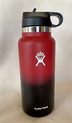 Hydro Flask Water Bottle Stainless W/Straw Lid 32oz • $19.99