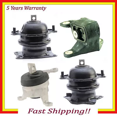 Engine Motor Mounts & Trans. Mount 4Pcs Set For Acura MDX Honda Pilot 6 Speed • $187.65