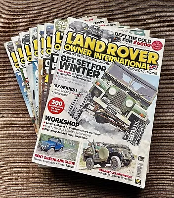 Land Rover Owner International Magazine 2015 Job Lot Bundle • £35