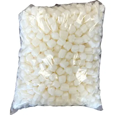 Professional Product Title:  Biodegradable Funpak Packing Peanuts - White Puffy  • $10.39