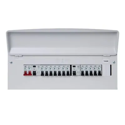 MK Sentry 21 Way Consumer Unit With 100A Switch 63A And 80A RCCB And 12x MCBs  • £169.18