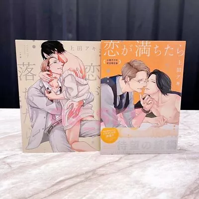 Koi Ga Michitara Vol.1-2 Set BL Yaoi Comic Manga Japanese Language Aki Ueda Used • $83.94