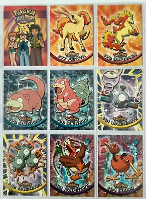 Topps Pokemon TV Animation Series 2 - Blue Logo Card Singles • £2.75