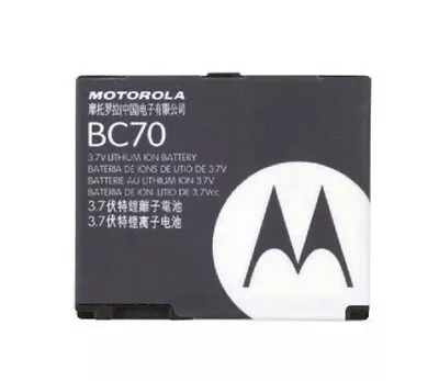 OEM Motorola Battery For SLVR L6 L2 L6x L7 KRZR K1 V3X - SNN5769 BC70 • $13.16