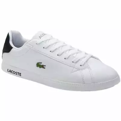 £59.99 • Buy Lacoste Graduate White / Black (F1) 7-40SMA0075147 Mens Trainers