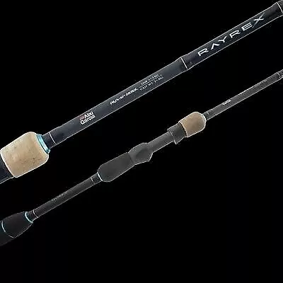 2019 Abu Garcia RAYREX RYX 1062SP-UL 1-5KG 2 Piece 10'6  Spin Fishing Rod • $94.99