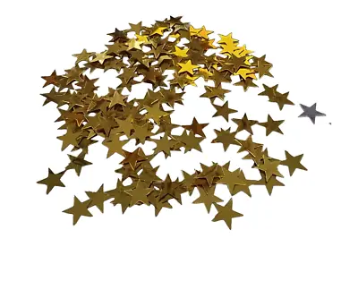 £2.19 • Buy Star Confetti Metallic Table Confetti Scatter Sprinkles Silver Or Gold 9mm Wide