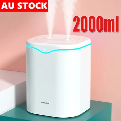 $22.89 • Buy Aromatherapy Diffuser Aroma Essential Oil Air Humidifier LED Light Desk Bed Home