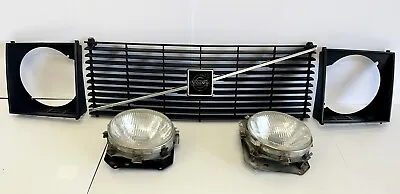 Volvo 240 242 245 8” Round Headlight Grille & Bezel Front End Kit Flathood RARE • $1200
